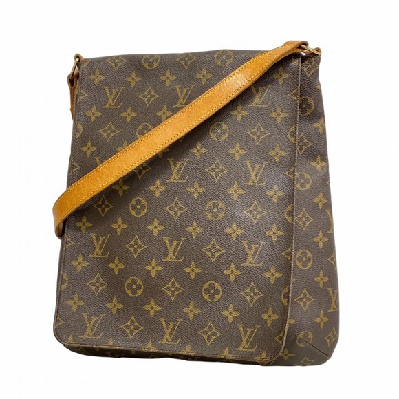 LOUIS VUITTON Brown Monogram Shoulder Bag - Picture 1 of 11